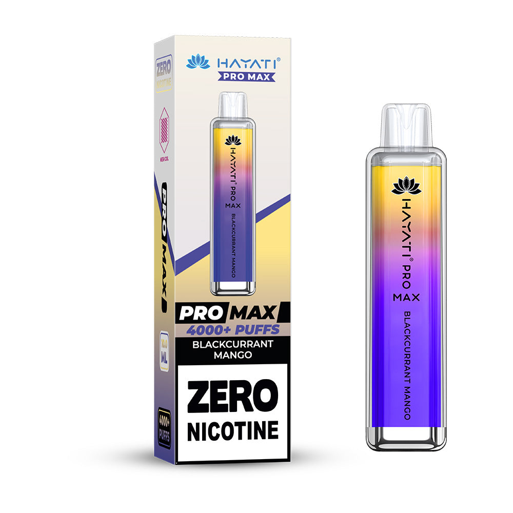 Hayati Pro Max 4000 Disposable Vapes 0mg