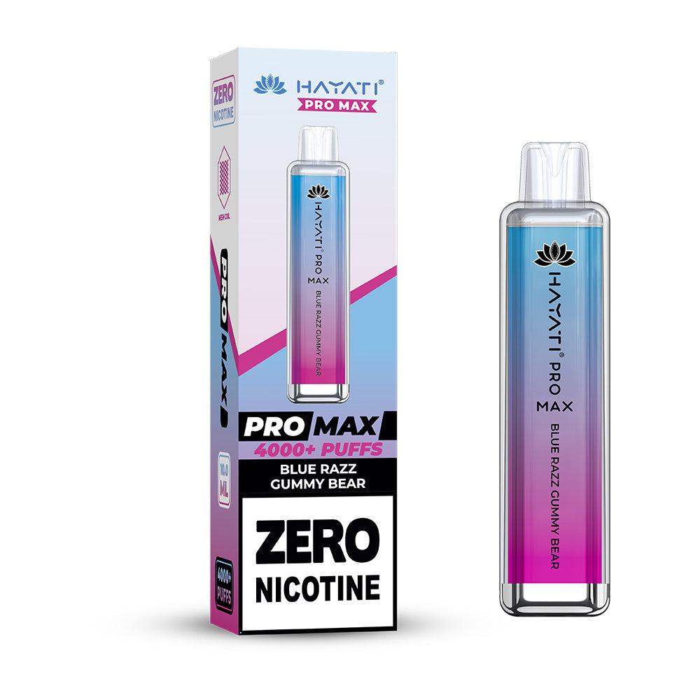Hayati Pro Max 4000 Disposable Vapes 0mg