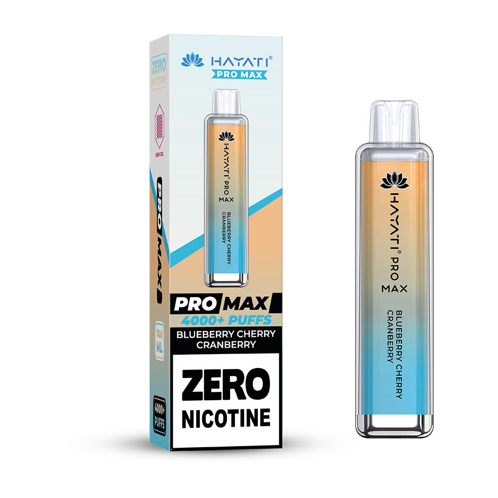 Hayati Pro Max 4000 Disposable Vapes 0mg