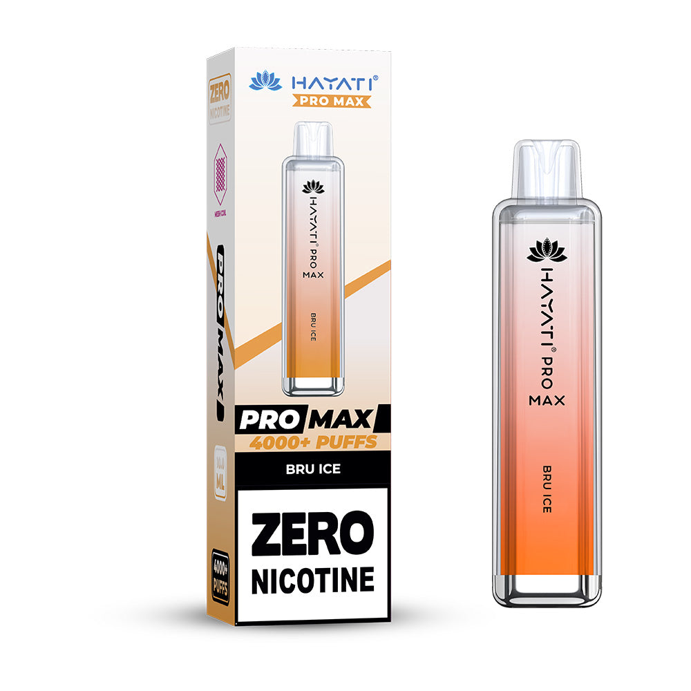 Hayati Pro Max 4000 Disposable Vapes 0mg