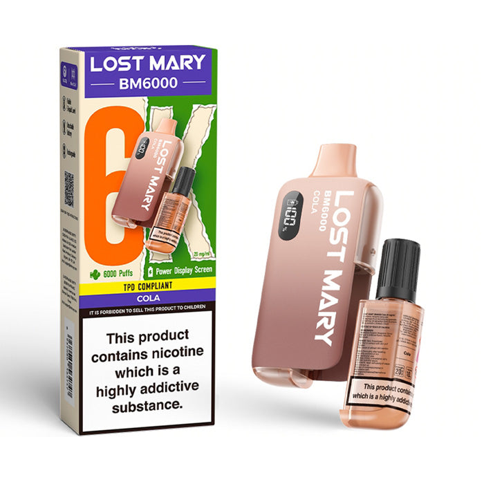 Lost Mary BM6000 Refillable Kits Compliant Post June 1st
