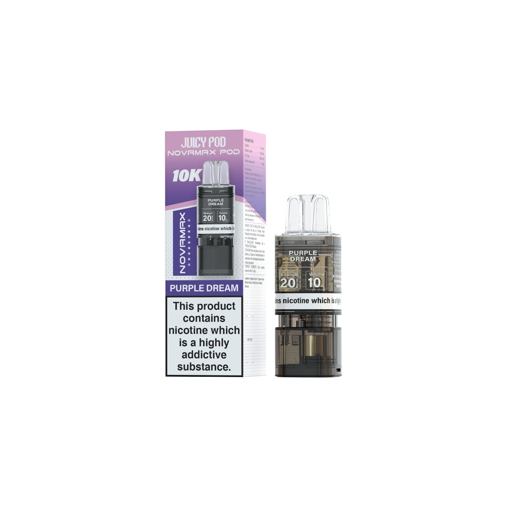 Juicy Pod Novamax 10K Replacement Prefilled Pods