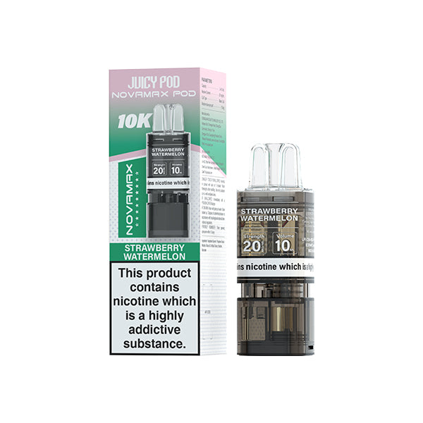 Juicy Pod Novamax 10K Replacement Prefilled Pods