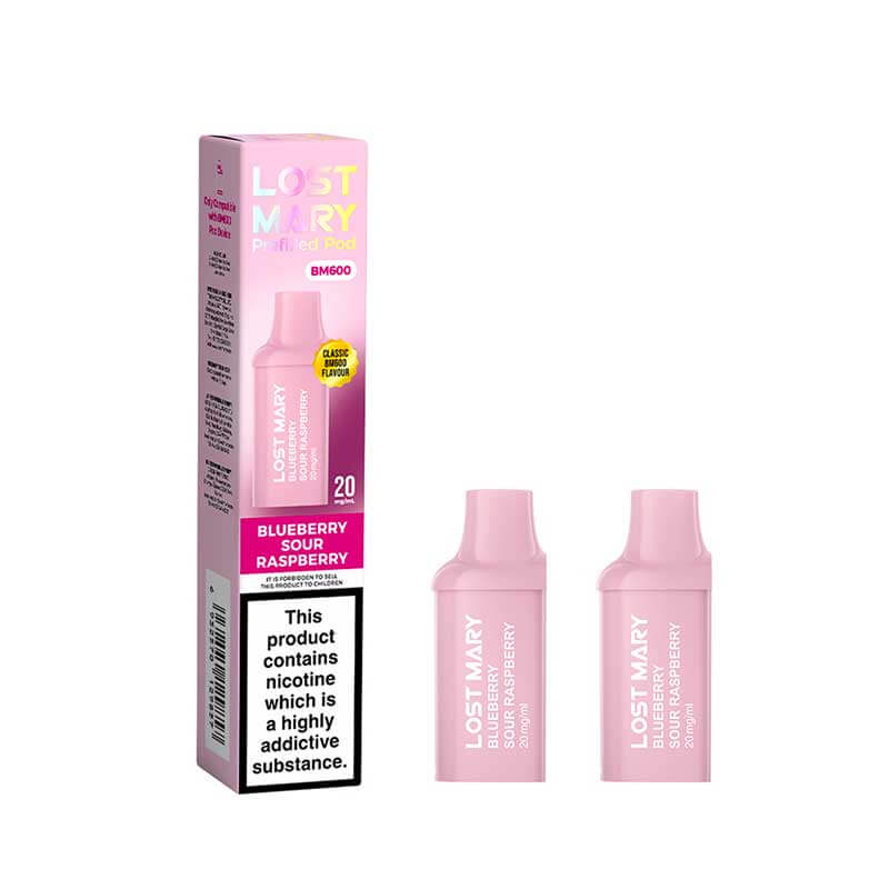 Lost Mary BM600 Prefilled Vape Pods 20mg - 2PK