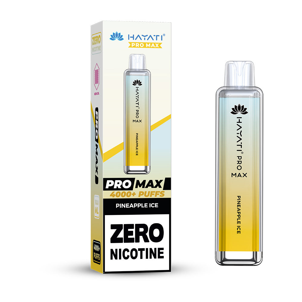 Hayati Pro Max 4000 Disposable Vapes 0mg