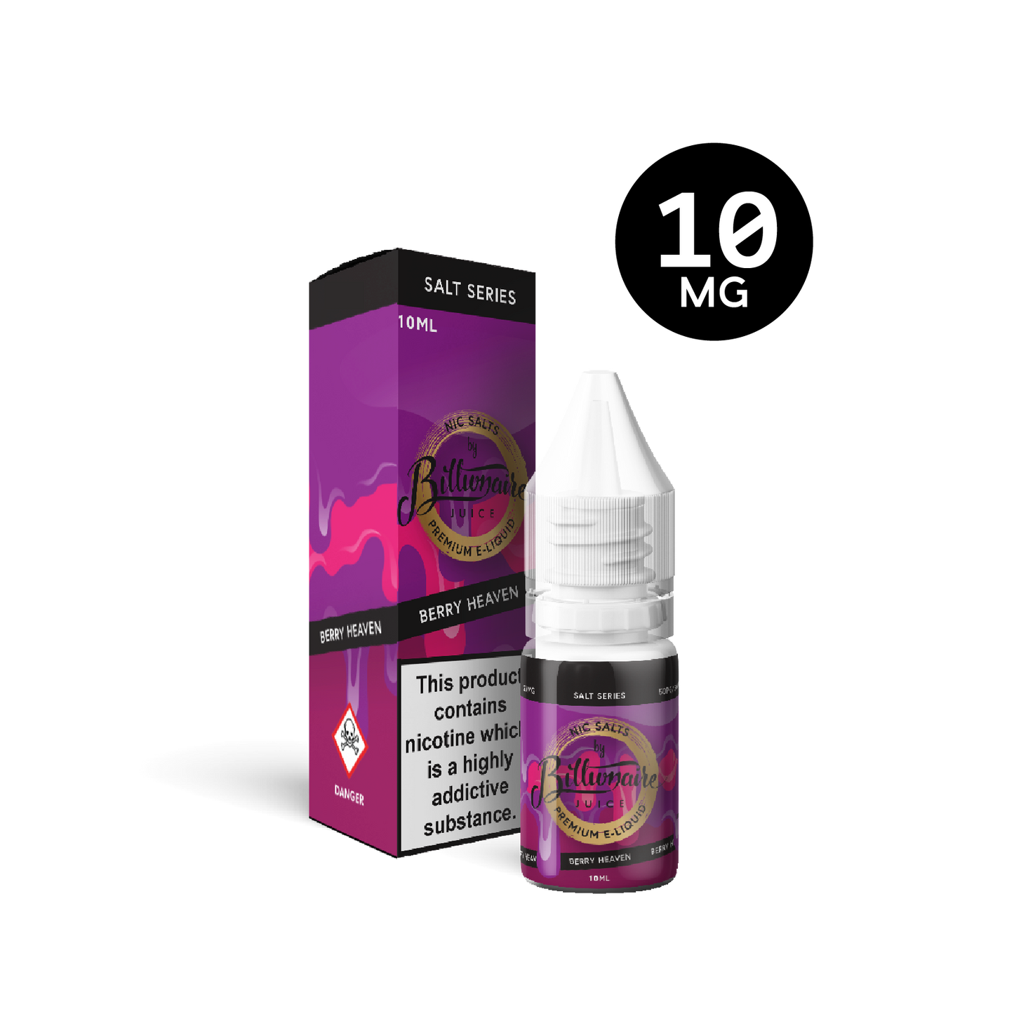 Billionaire juice 10ML Nic Salts 10MG
