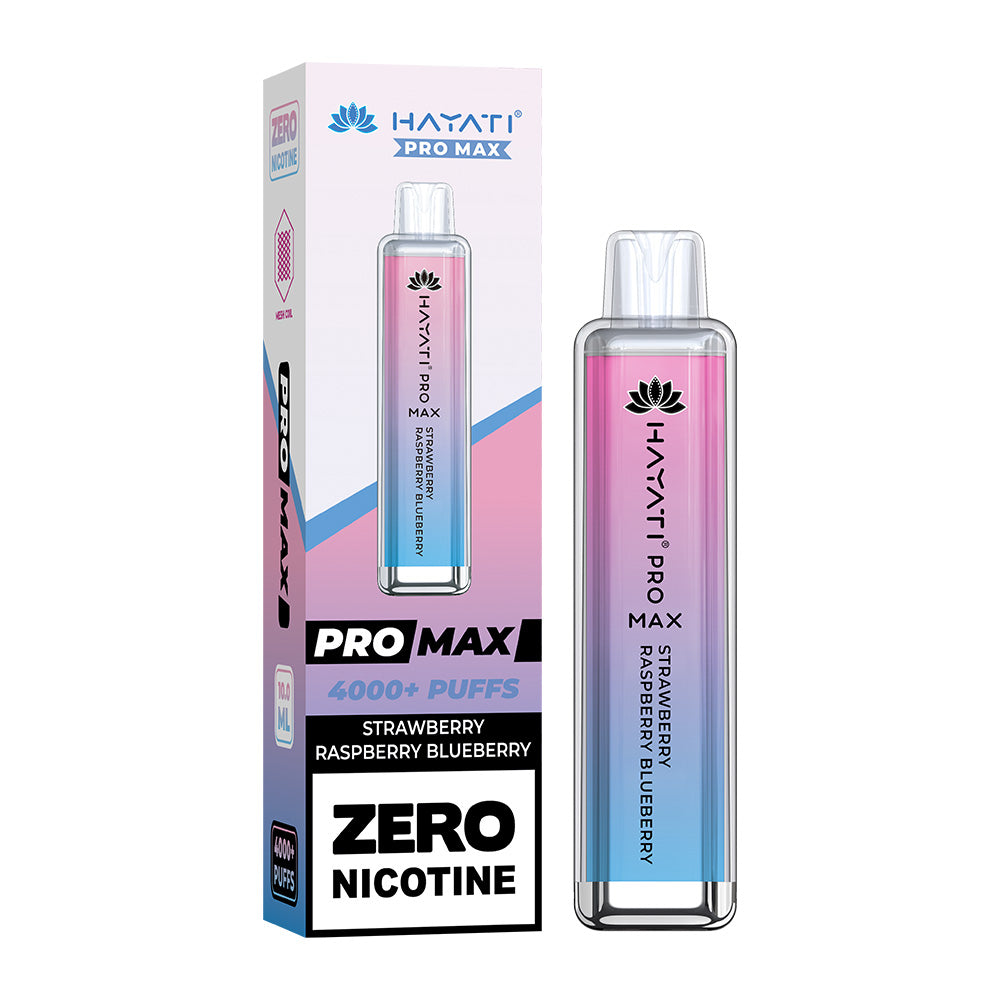 Hayati Pro Max 4000 Disposable Vapes 0mg