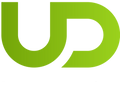 Green UniqueDistribution logo on a white background