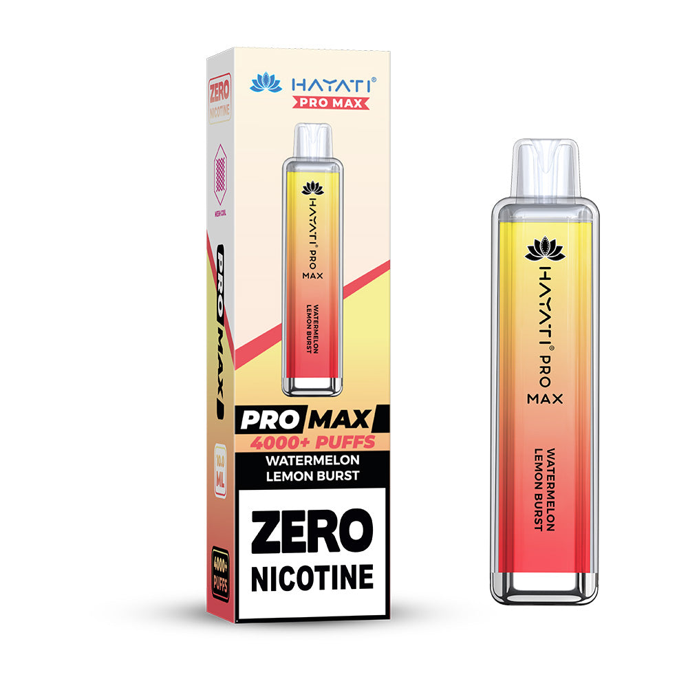 Hayati Pro Max 4000 Disposable Vapes 0mg