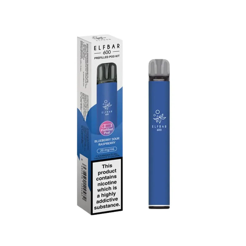 Elf Bar 600 Prefilled Pod Kit Compliant Post June 1st