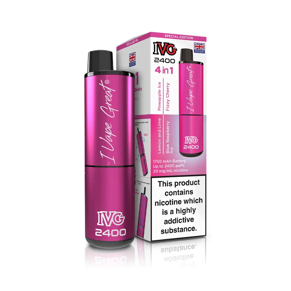 IVG 2400 4 In 1 Rechargeable Pod Kit