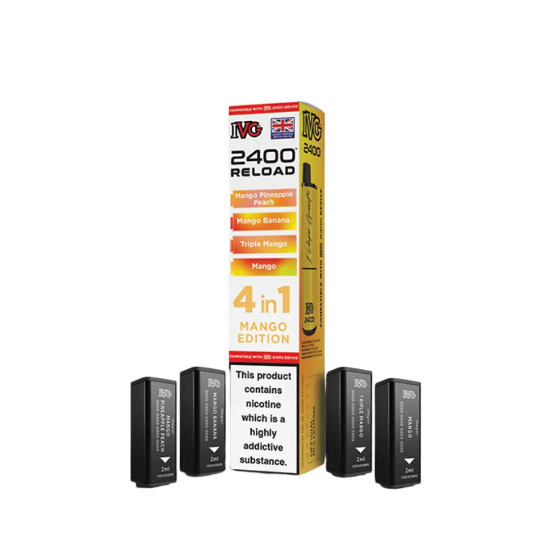 IVG 2400 4 In 1 Reload Pods