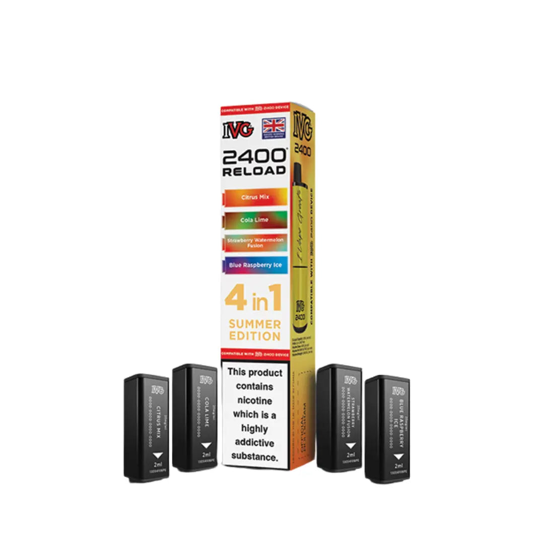 IVG 2400 4 In 1 Reload Pods