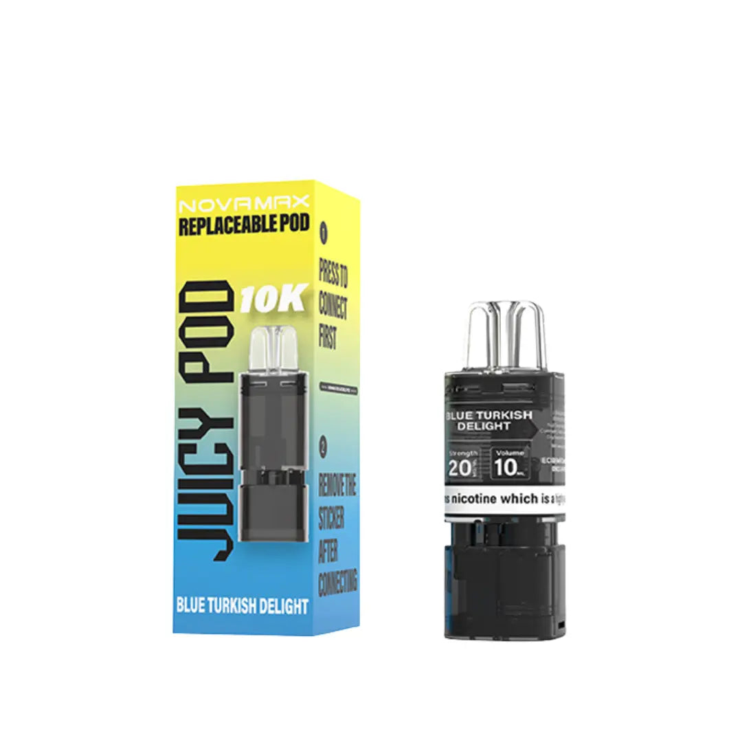 Juicy Pod Novamax 10K Replacement Prefilled Pods