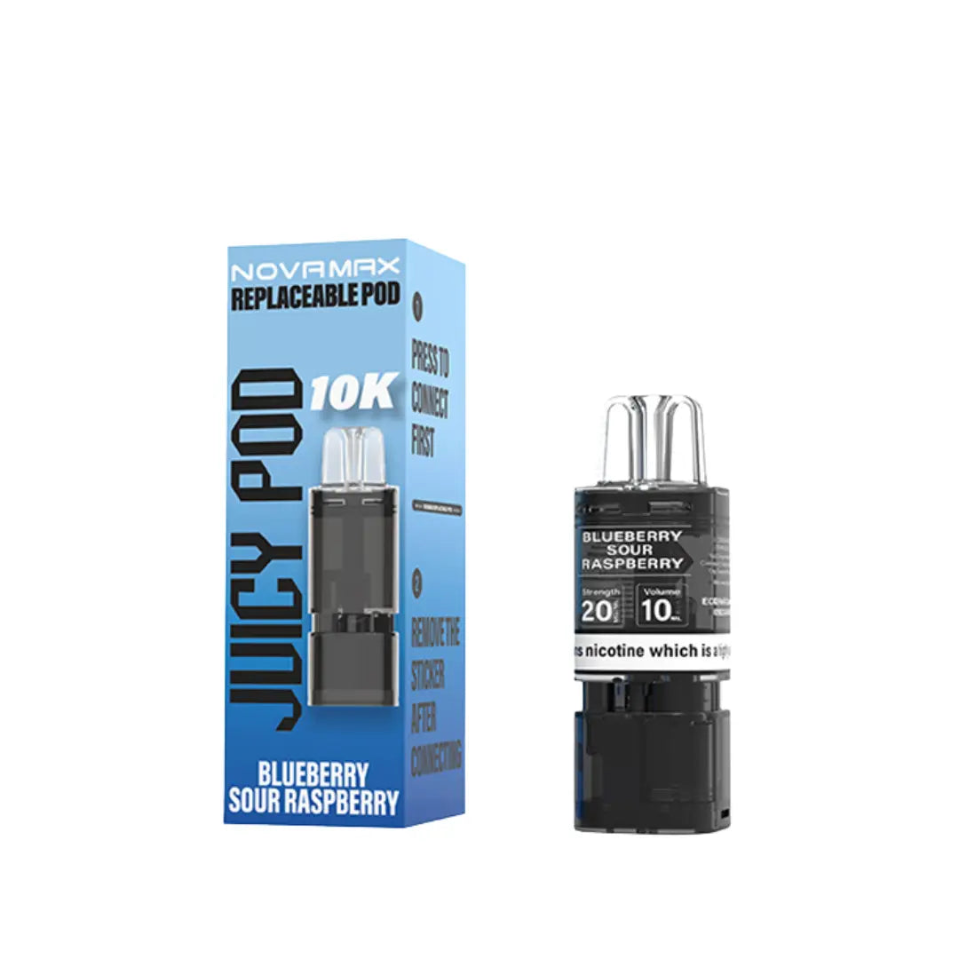 Juicy Pod Novamax 10K Replacement Prefilled Pods