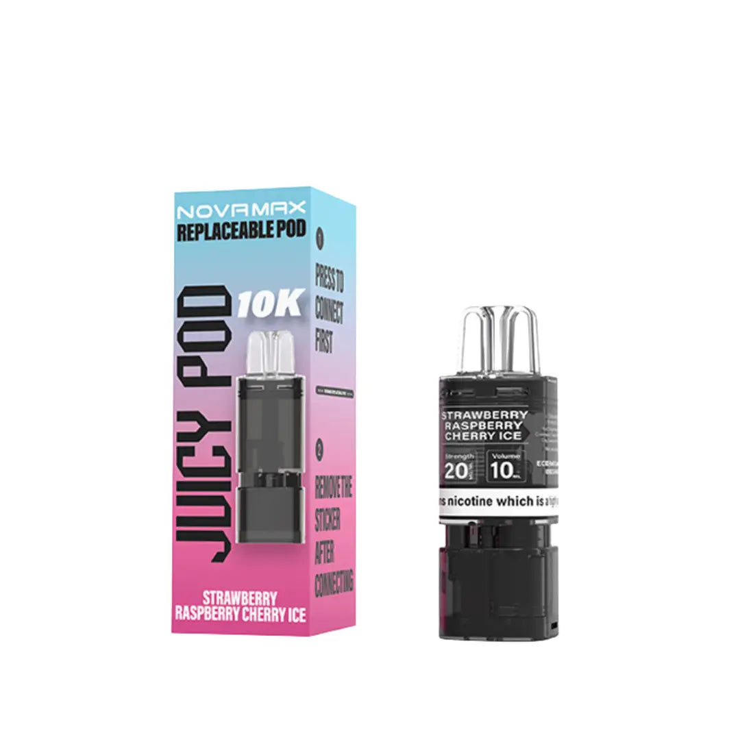 Juicy Pod Novamax 10K Replacement Prefilled Pods