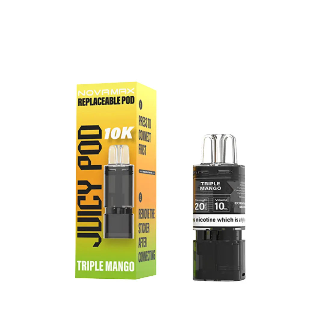 Juicy Pod Novamax 10K Replacement Prefilled Pods