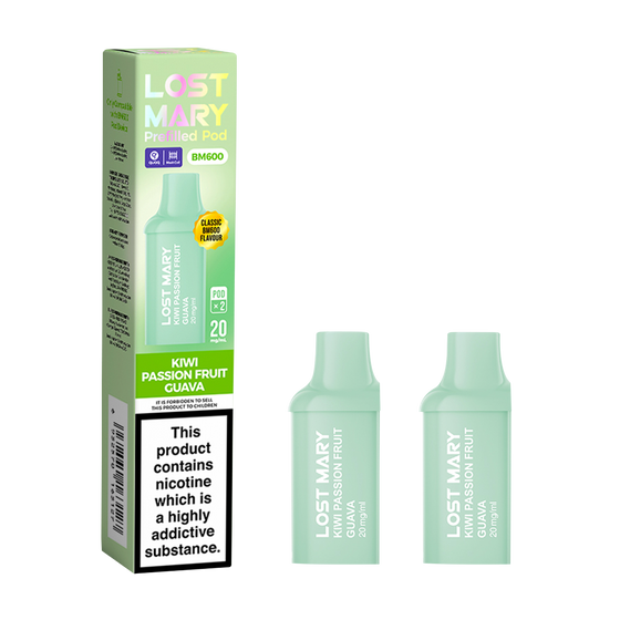 Lost Mary BM600 Prefilled Vape Pods 20mg - 2PK