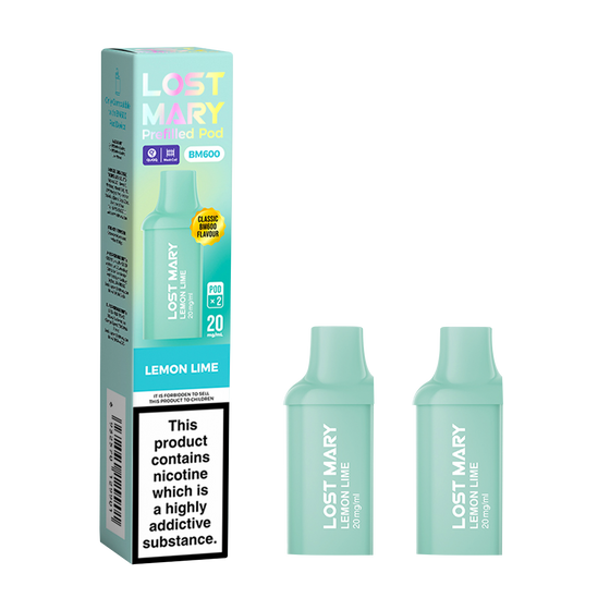 Lost Mary BM600 Prefilled Vape Pods 20mg - 2PK