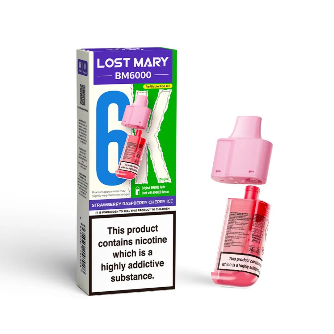 Lost Mary BM6000 Compliant Post June 1st Refill Pod