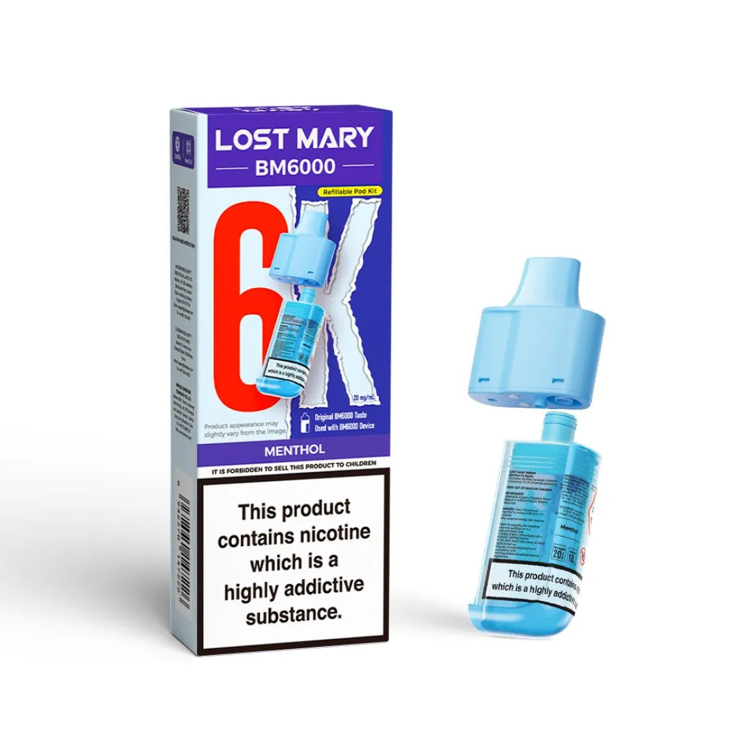Lost Mary BM6000 Compliant Post June 1st Refill Pod