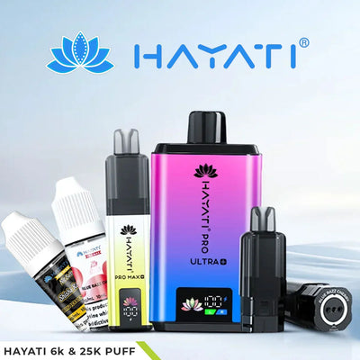 HAYATI 6k & 25K PUFF HAYATI 6k & 25K PUFF