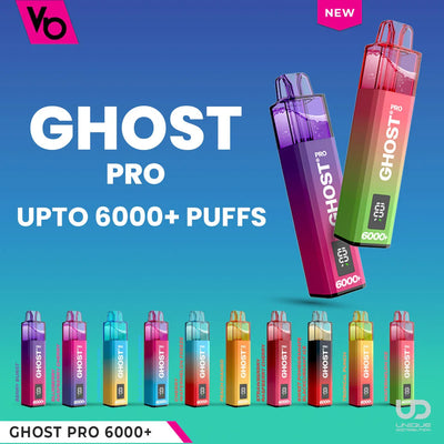 Vapes Bars Ghost Pro 6K - Unique Distribution