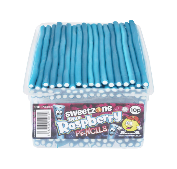 Sweetzone 10P Pencils Candies [8Tubesx100pcs] 1100g