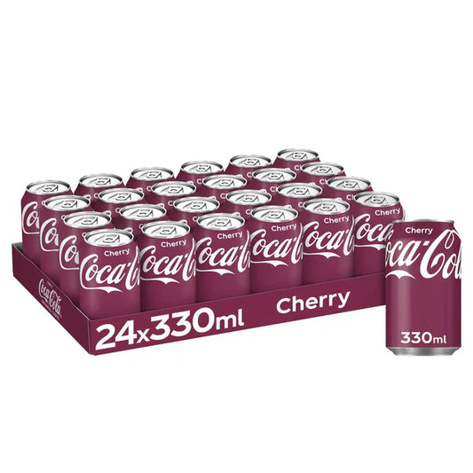 Coca Cola Cherry 24x330ml Cans