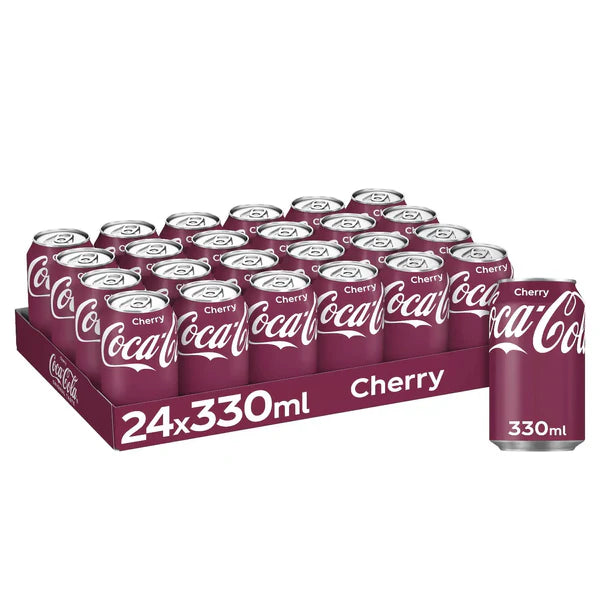 Coca Cola Cherry [24x330ml] Cans - NPM