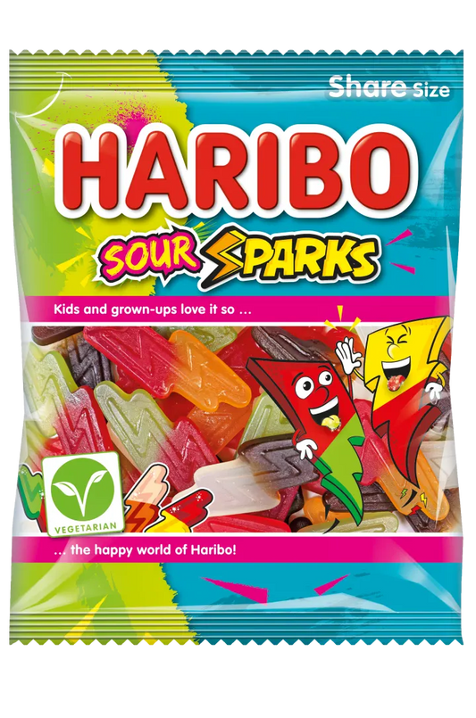 Haribo Sour sparks 12x140 G