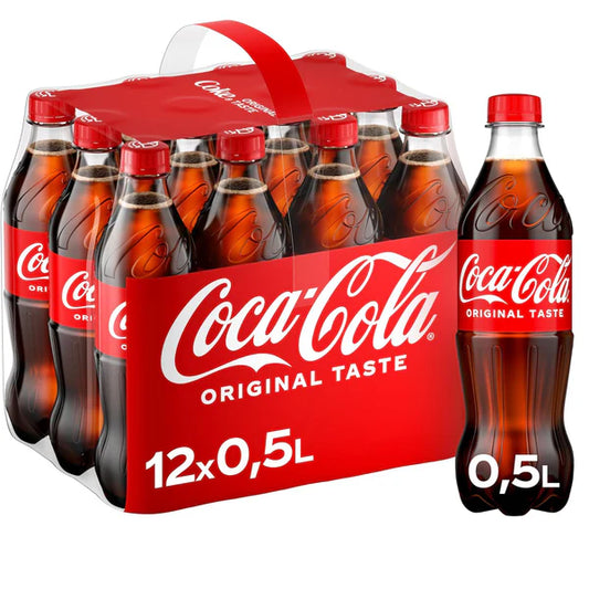 Coca Cola Original 12x500ml Bottles