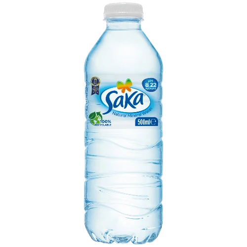 Saka Natural Mineral Water [24x500ml]