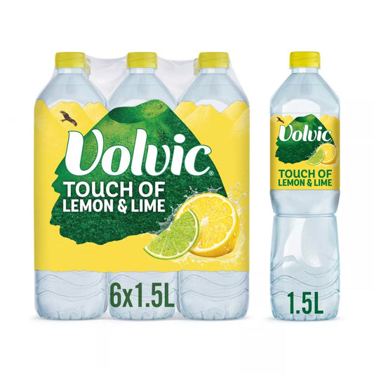 Volvic TOF Natural Mineral Water 6X1.5L