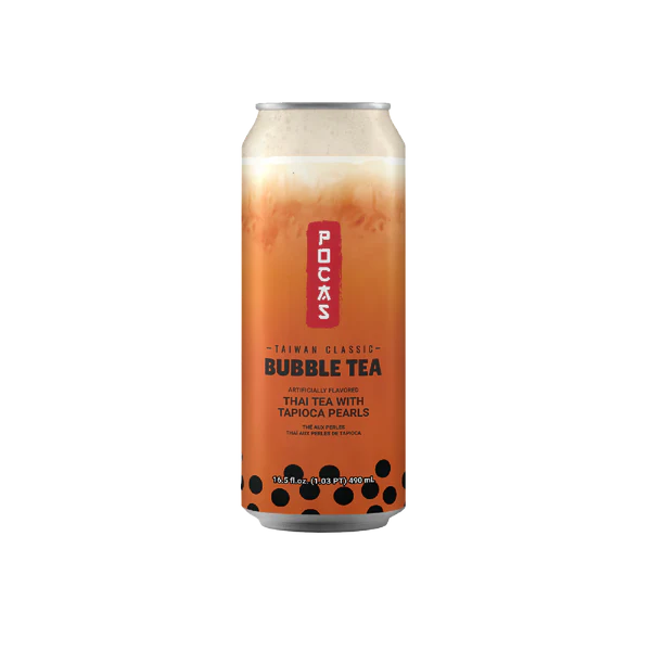 Pocas Bubble Tea Thai Tea 24x490ml