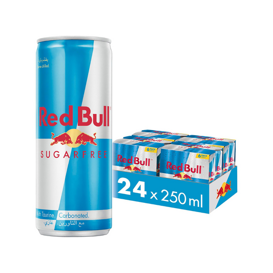 RED BULL SUGAR FREE PMP 24X250ML