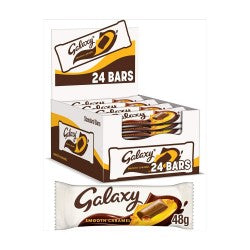 Galaxy Smooth Caramel & Milk Chocolate Snack Bar 48g