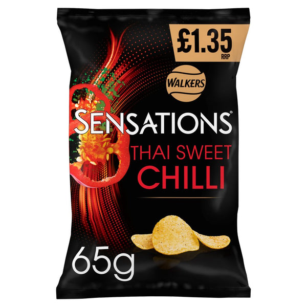 SENSATIONS THAI SWEET CHILLI PM £1.35 [18X65G]