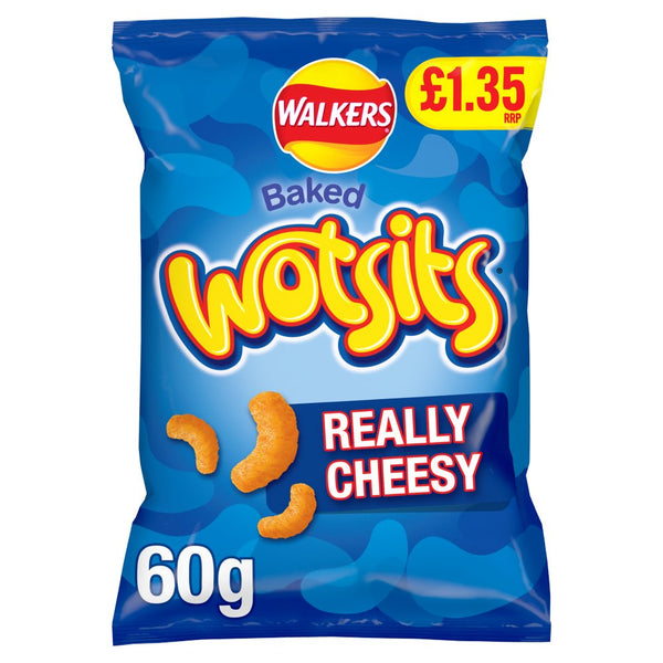 WALKERS WOTSITS CHEESE PM £1.35 [18x60g]