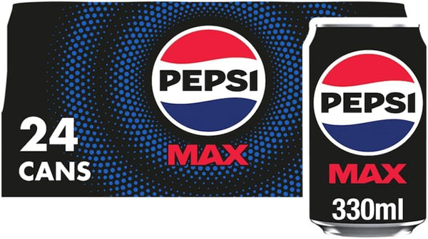 PEPSI MAX CANS [24X330ML]