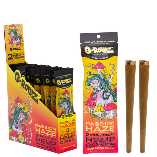 G.ROLLZ -12 x 2 Pre-Rolled Hemp Cones