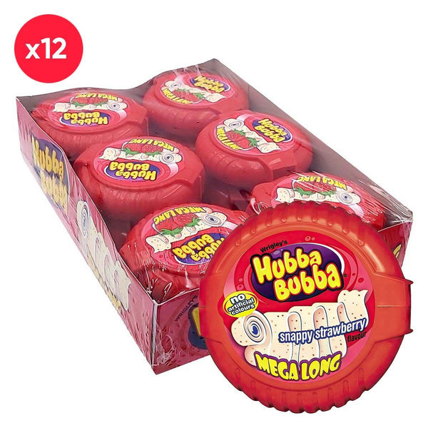 Hubba Bubba Strawberry Tape [12x56g]