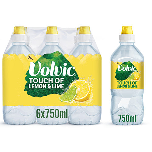 Volvic TOF Natural Mineral Water 6X750ML