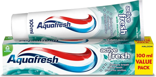 AQUAFRESH ACTIVE FRESH 100ml UK [12pcs]