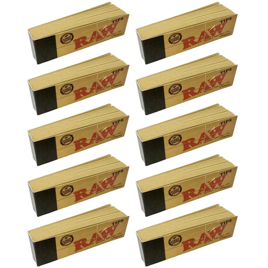 Raw Tips 50pk Natural Unrefined Tips REGULAR