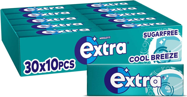 WRIGLEY EXTRA  10PC PACKET 30x14G