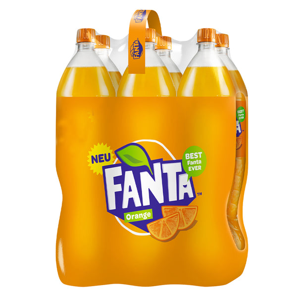 FANTA ORANGE BOTTLES PMP £2.15 6X2L