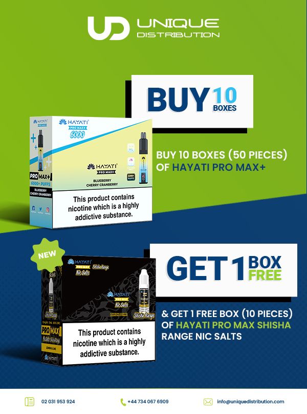 Hayati PRO MAX+ 6000+ Kits