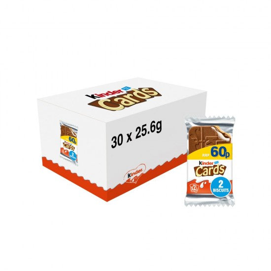 Kinder Cards Price Mark 0.60p