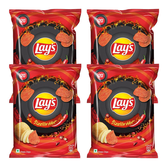 LAYS SIZZLING HOT CRISPS (45pack x48g)